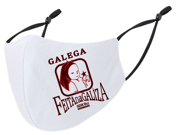 Tapabocas / máscara "GALEGA - FEITA NA GALIZA"