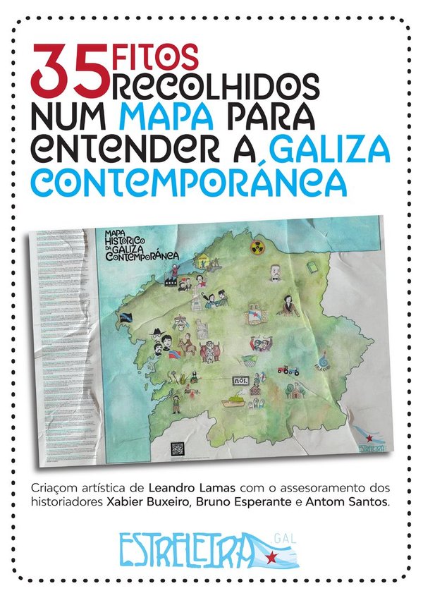 MAPA HISTÓRICO DA GALIZA CONTEMPORÁNEA, Leandro lamas